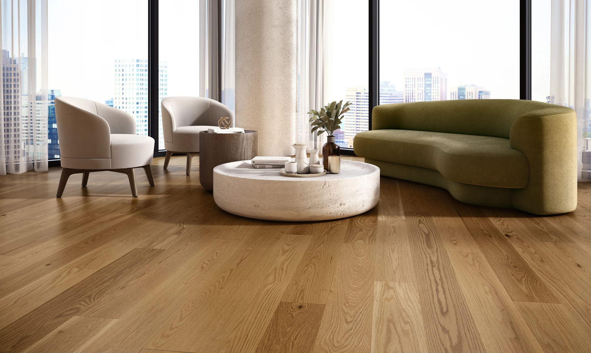 White Oak Matte Hardwood