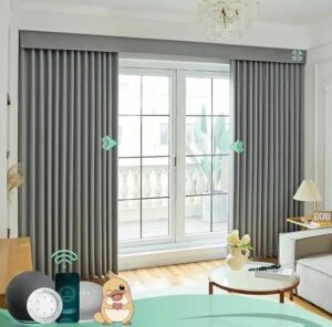 Stylish Classic Motorize Curtain Buy in UAE & Dubai