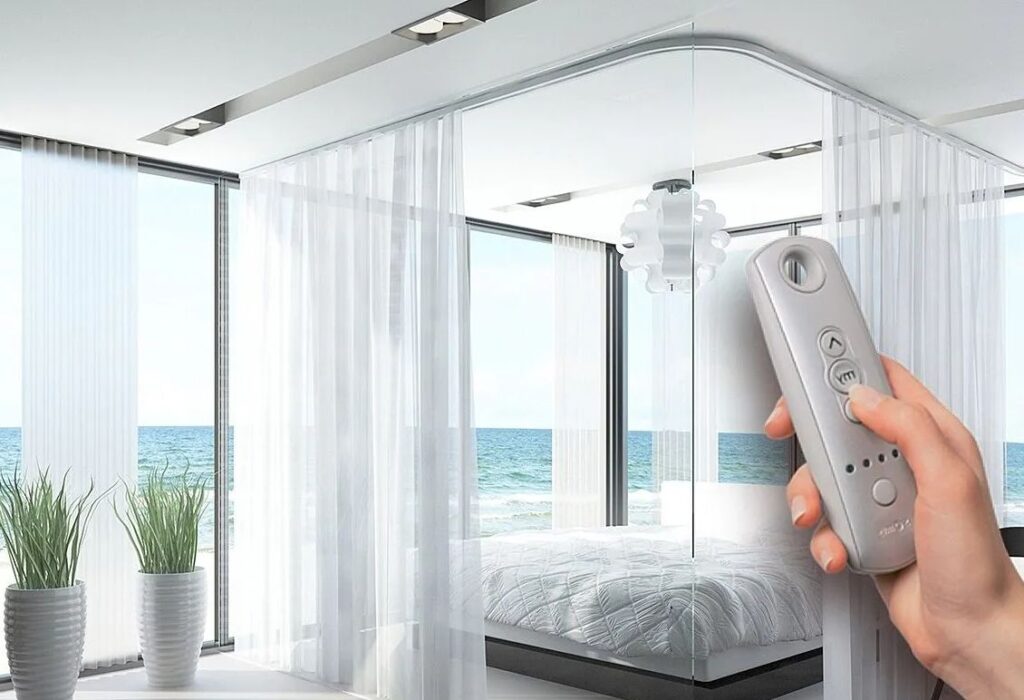 Modern Somfy Motorize Curtains Buy