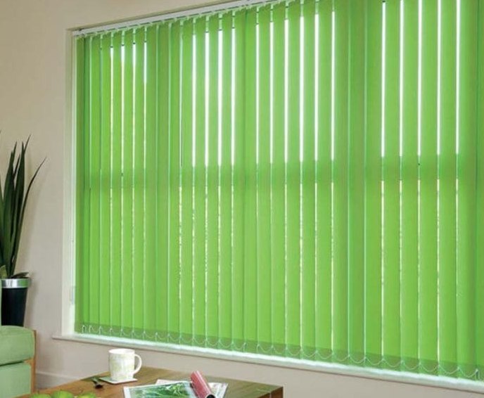 High Quality Shadow Green Vertical Blinds Buy in UAE & Dubai