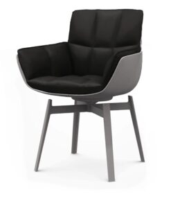 Armchair White And Black Leather Chair Buy