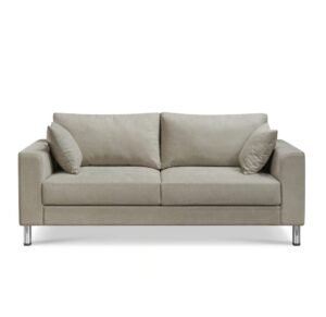 Hester 3 Seater Fabric Modern Sofa 