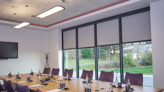 Workspace with the Perfect Office Window Blinds
