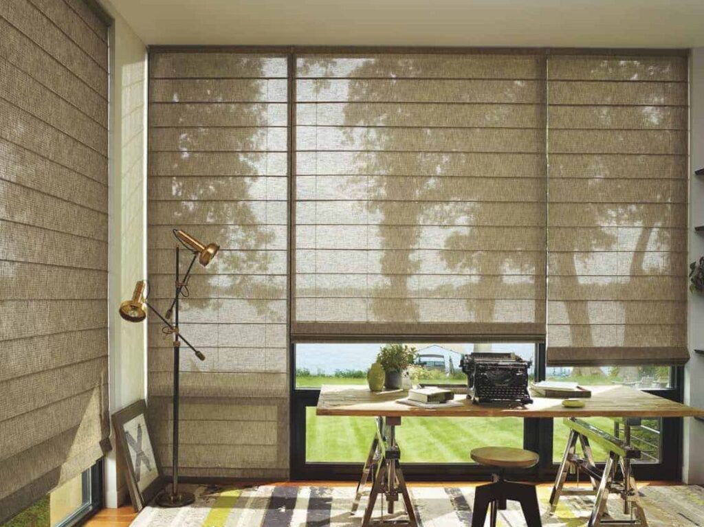 Home Beauty and Ease of Motorized Wood Blinds