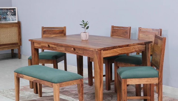 6 Seater Dining Table Set