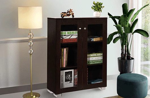 Book Cabinet with Doors